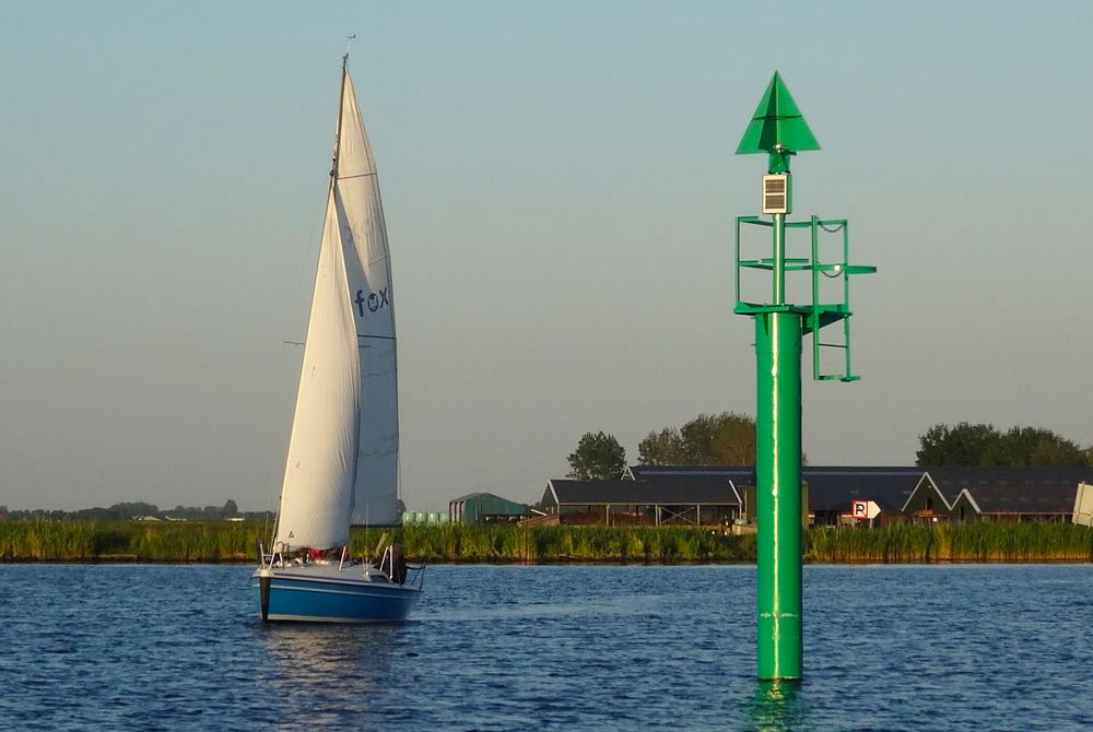 Kajuit zeilboot lessen op het Uitgeestermeer
